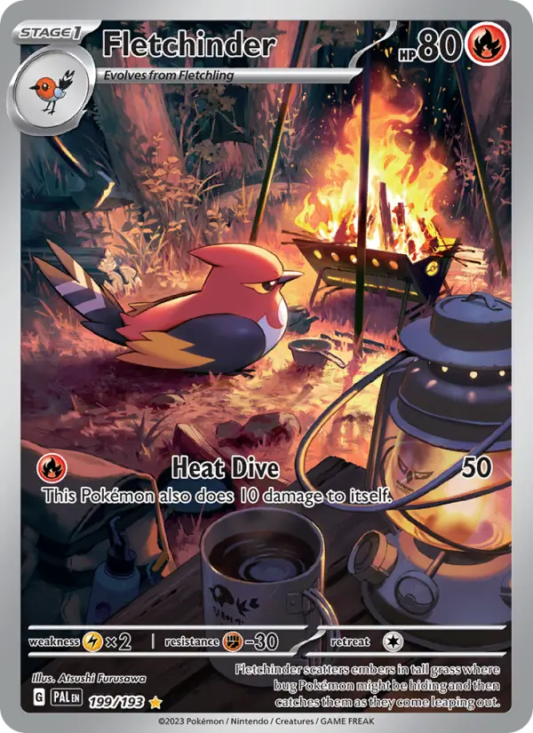 Fletchinder #199 — Paldea Evolved