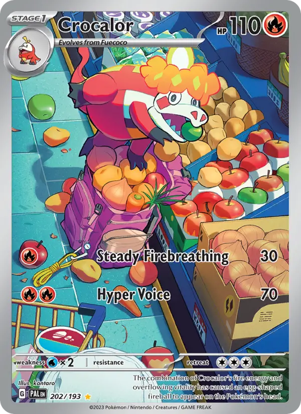 Crocalor #202 — Paldea Evolved