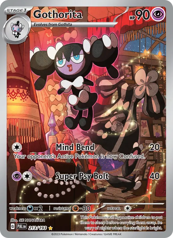 Gothorita #213 — Paldea Evolved