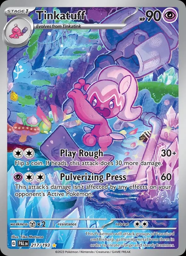 Tinkatuff #217 — Paldea Evolved