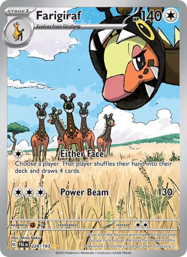 Farigiraf #228 — Paldea Evolved