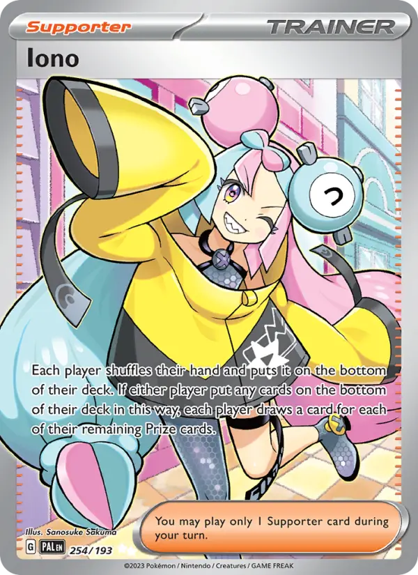 Iono #254 — Paldea Evolved