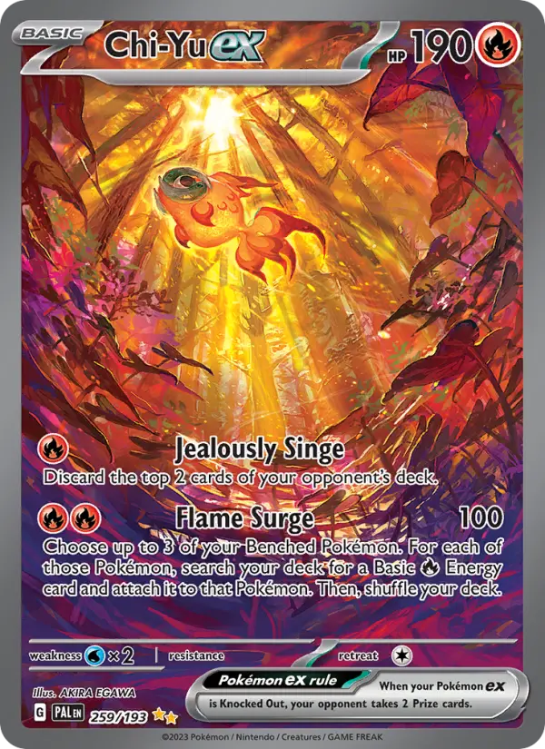 Chi-Yu ex #259 — Paldea Evolved