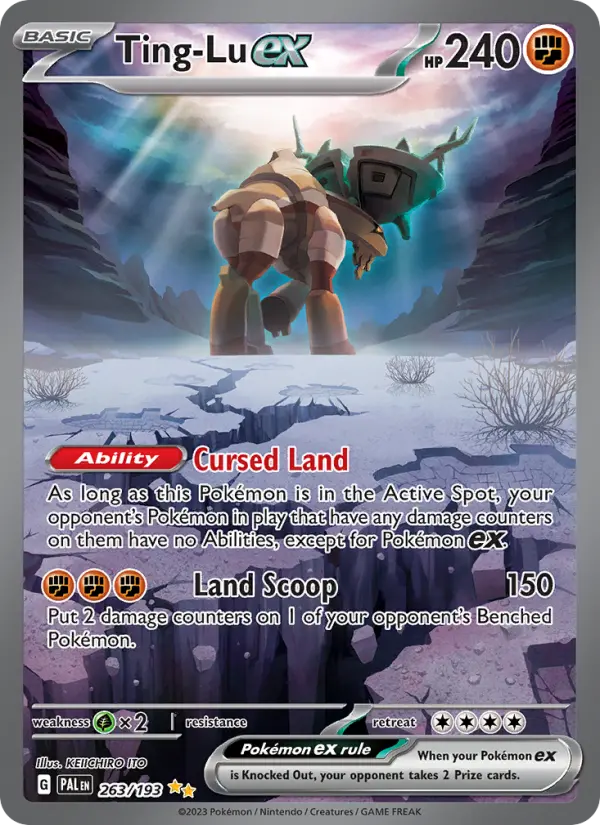 Ting-Lu ex #263 — Paldea Evolved