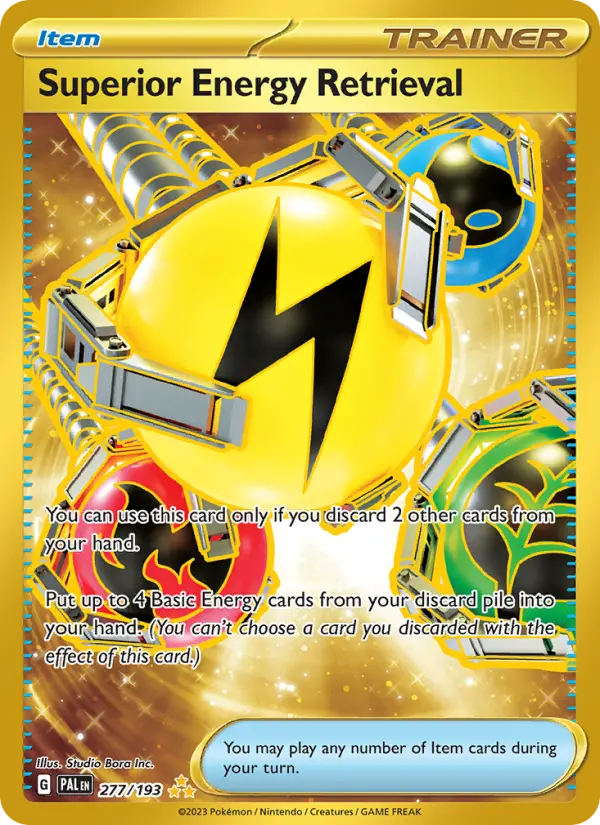 Superior Energy Retrieval #277 — Paldea Evolved