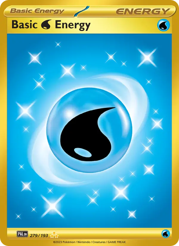 Basic Water Energy #279 — Paldea Evolved