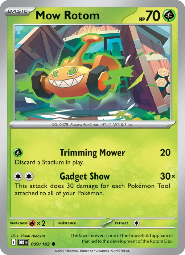 Mow Rotom #009 — Destined Rivals