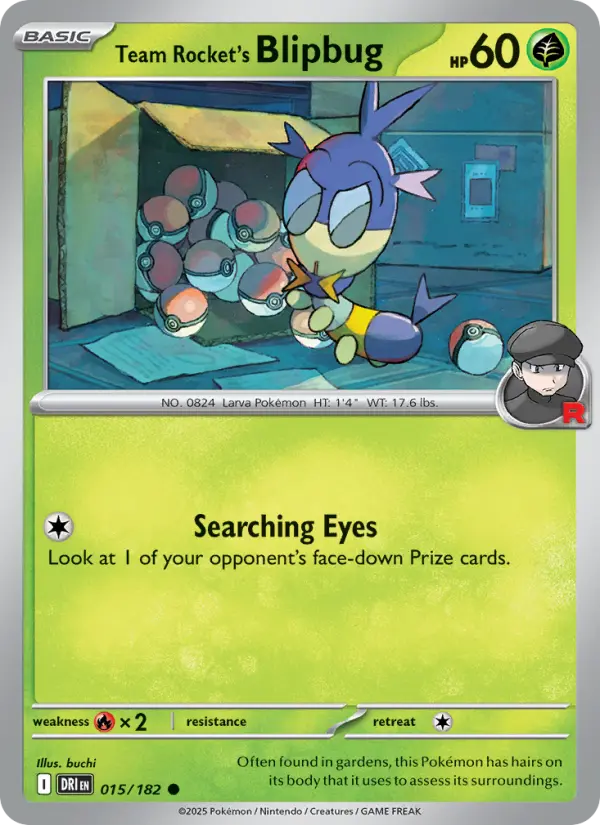 Team Rocket's Blipbug #015 — Destined Rivals