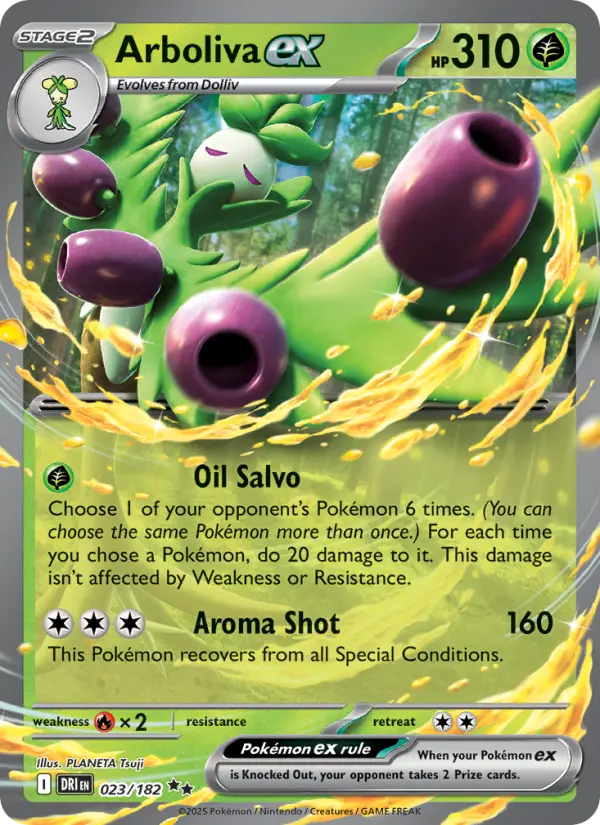 Arboliva ex #023 — Destined Rivals