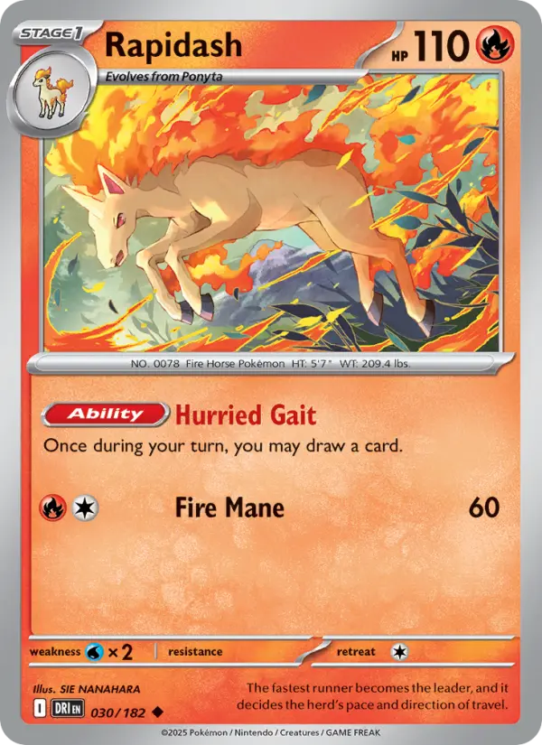 Rapidash #030 — Destined Rivals