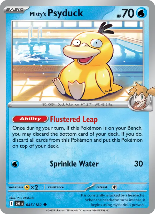 Misty's Psyduck #045 — Destined Rivals