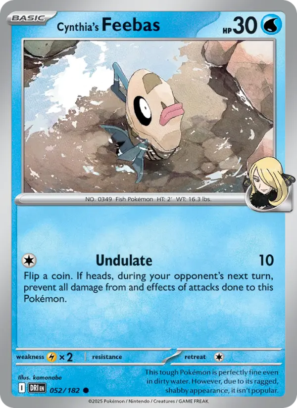 Cynthia's Feebas #052 — Destined Rivals