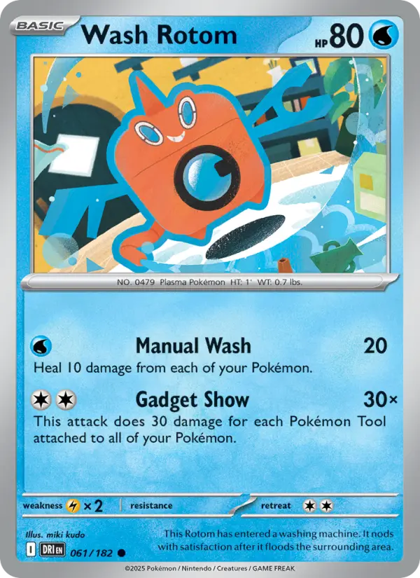 Wash Rotom #061 — Destined Rivals