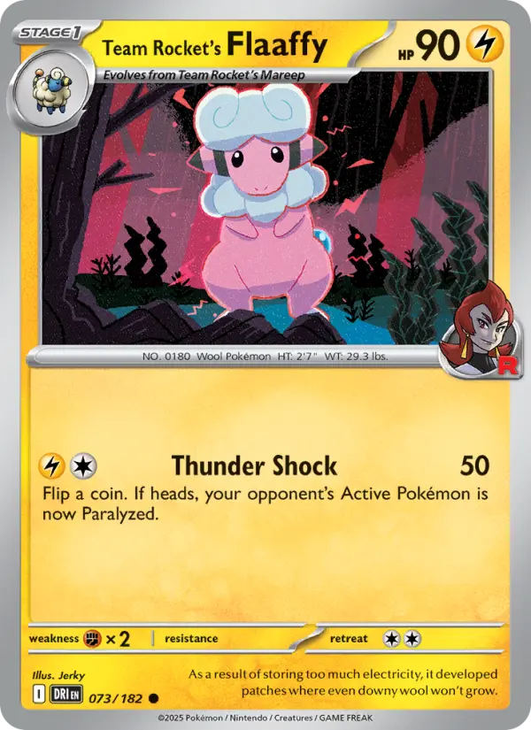 Team Rocket's Flaaffy #073 — Destined Rivals