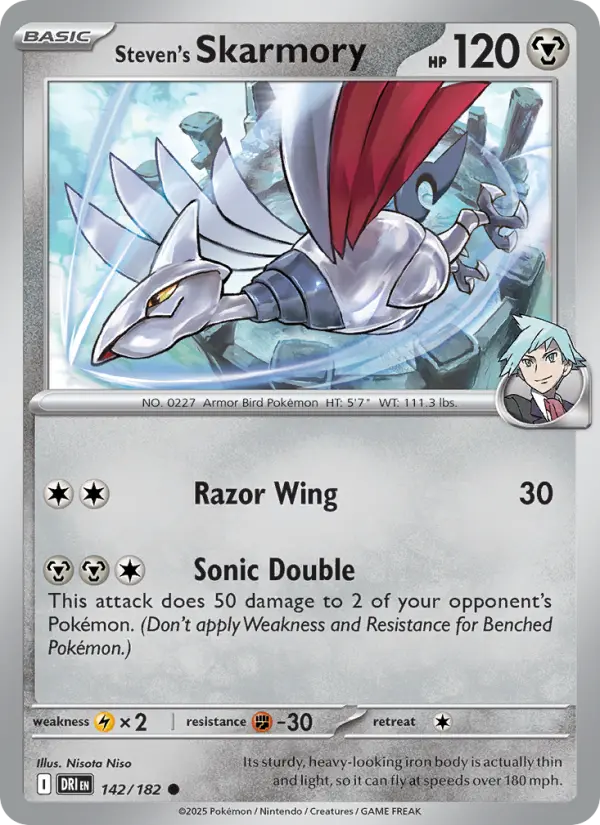 Steven's Skarmory #142 — Destined Rivals