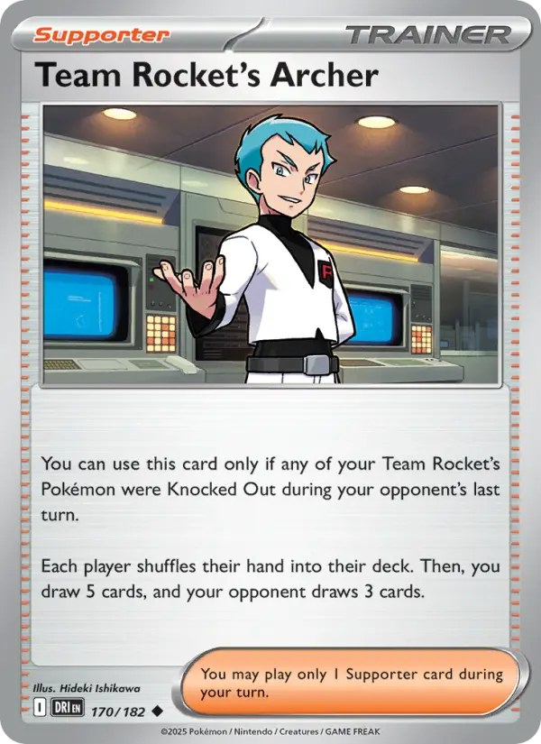 Team Rocket's Archer #170 — Destined Rivals