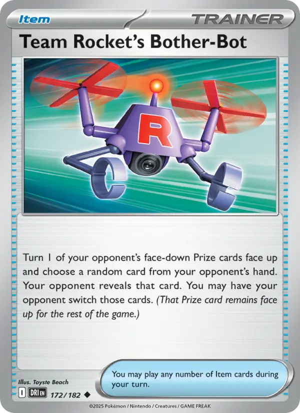 Team Rocket's Bother-Bot #172 — Destined Rivals