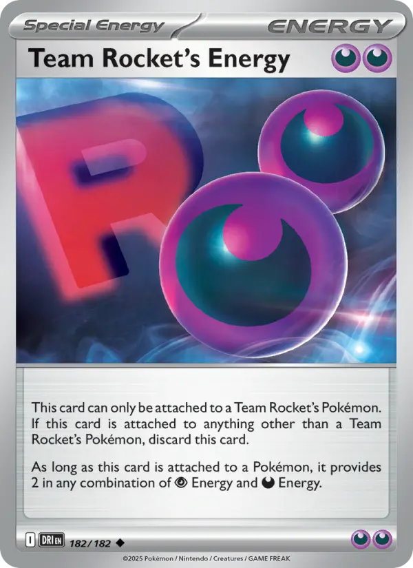 Team Rocket's Energy #182 — Destined Rivals
