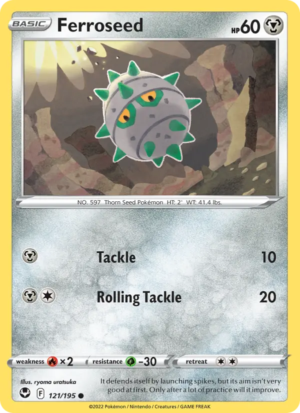 Ferroseed #121 — Silver Tempest
