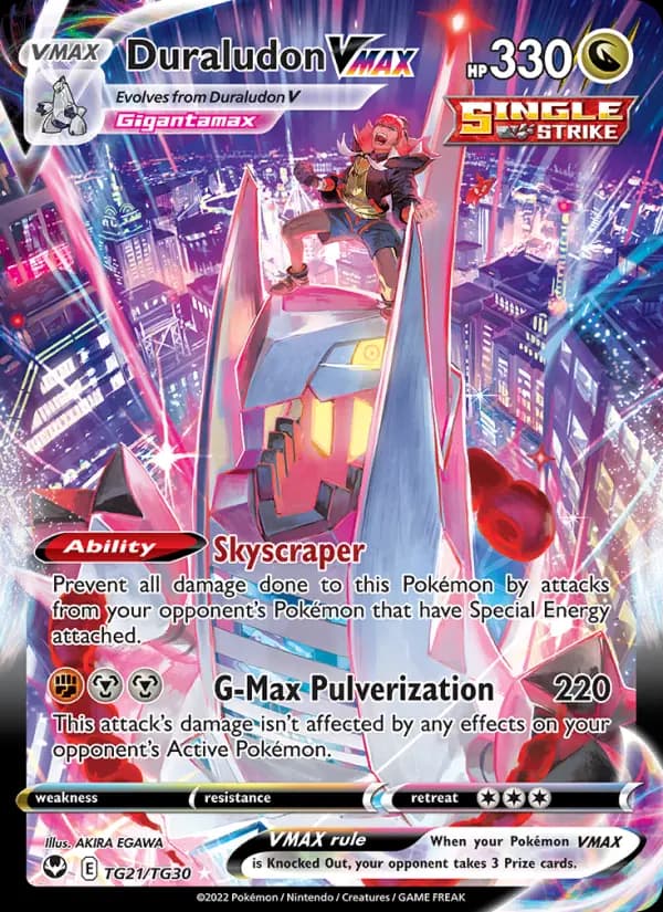 Duraludon VMAX #TG21 — Silver Tempest