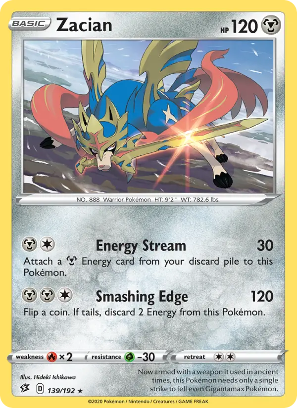 Zacian #139 — Rebel Clash