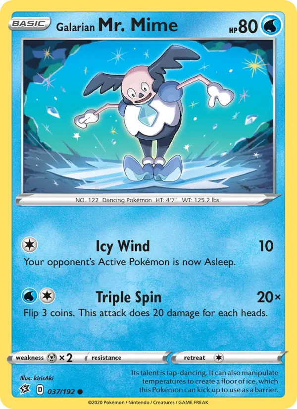 Galarian Mr. Mime #37 — Rebel Clash