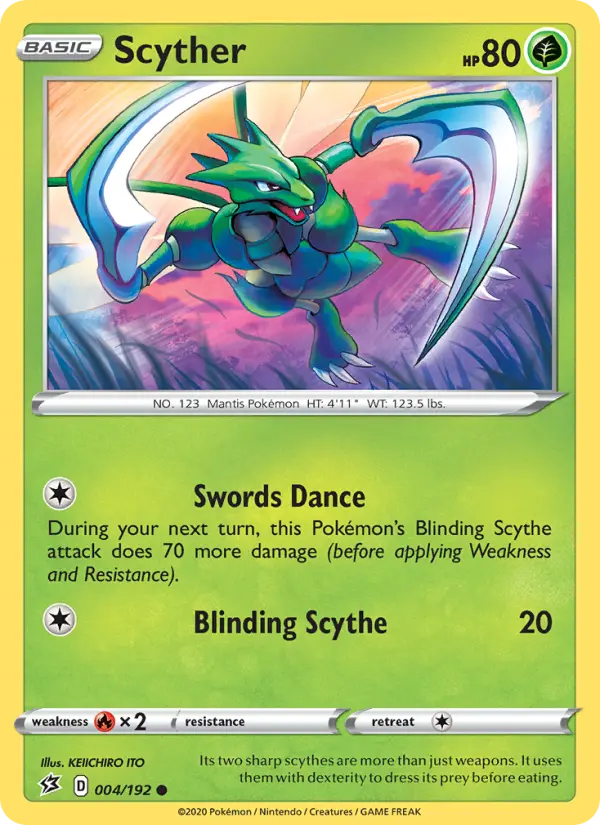 Scyther #4 — Rebel Clash