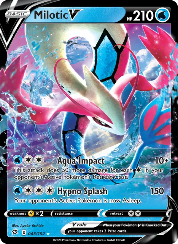 Milotic V #43 — Rebel Clash