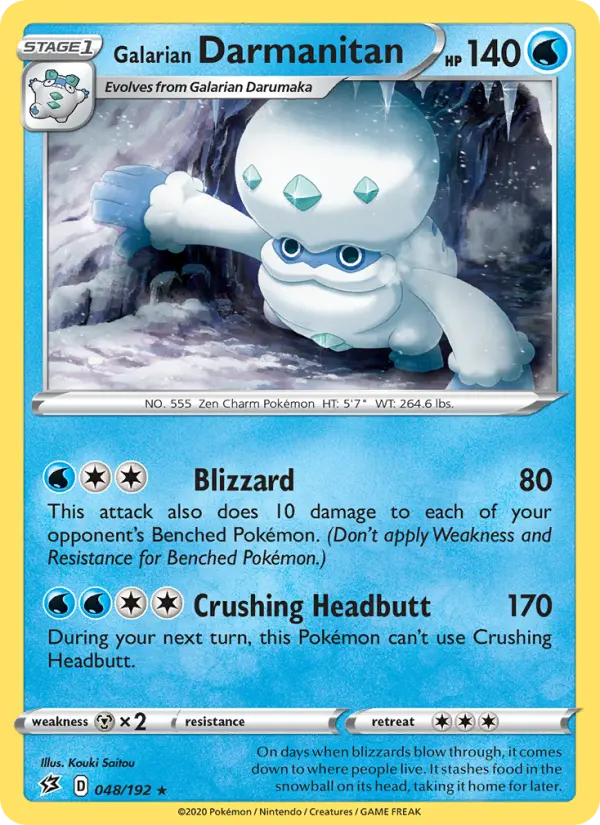 Galarian Darmanitan #48 — Rebel Clash