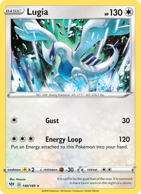 Lugia #140 — Darkness Ablaze
