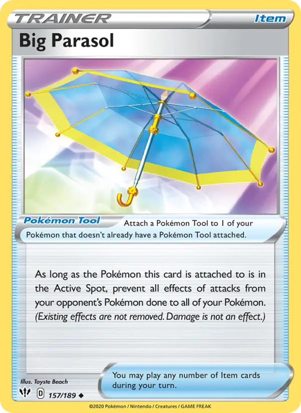 Big Parasol #157 — Darkness Ablaze