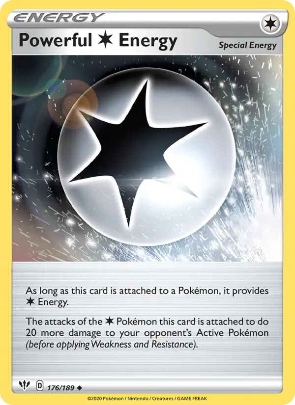 Powerful Colorless Energy #176 — Darkness Ablaze