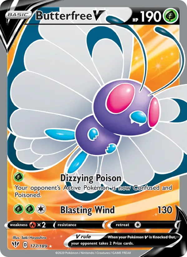 Butterfree V #177 — Darkness Ablaze