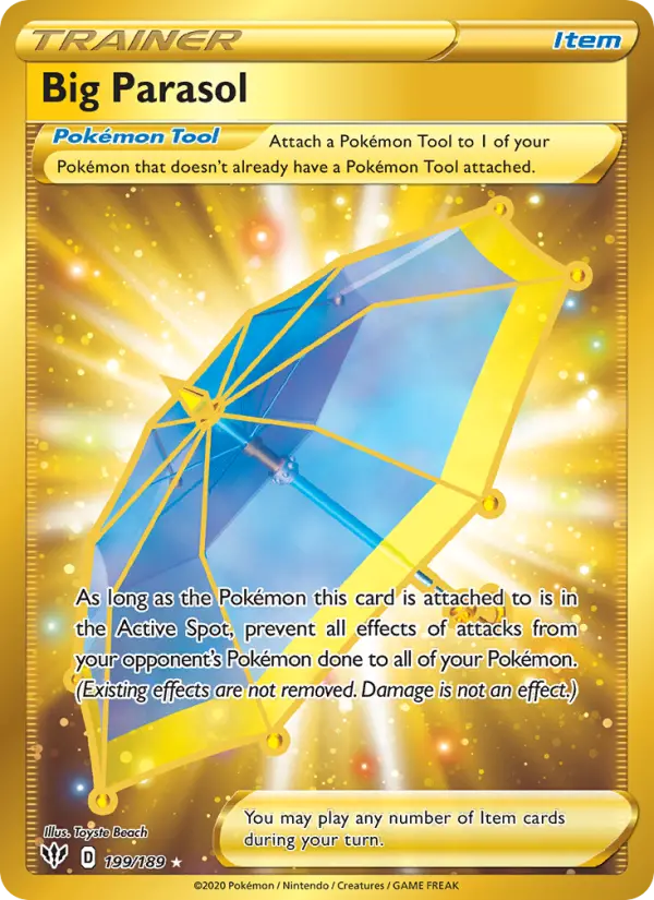 Big Parasol #199 — Darkness Ablaze