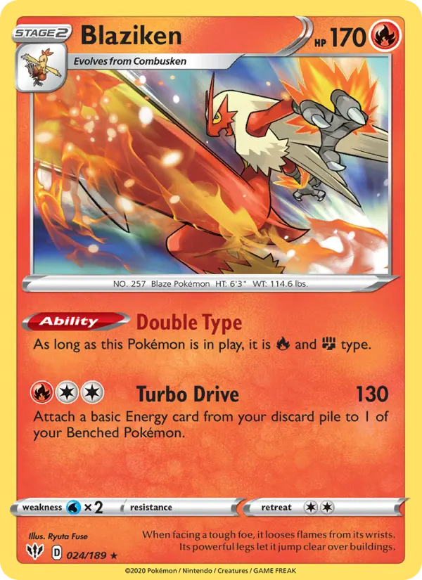Blaziken #24 — Darkness Ablaze