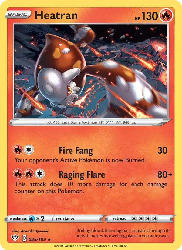 Heatran #25 — Darkness Ablaze