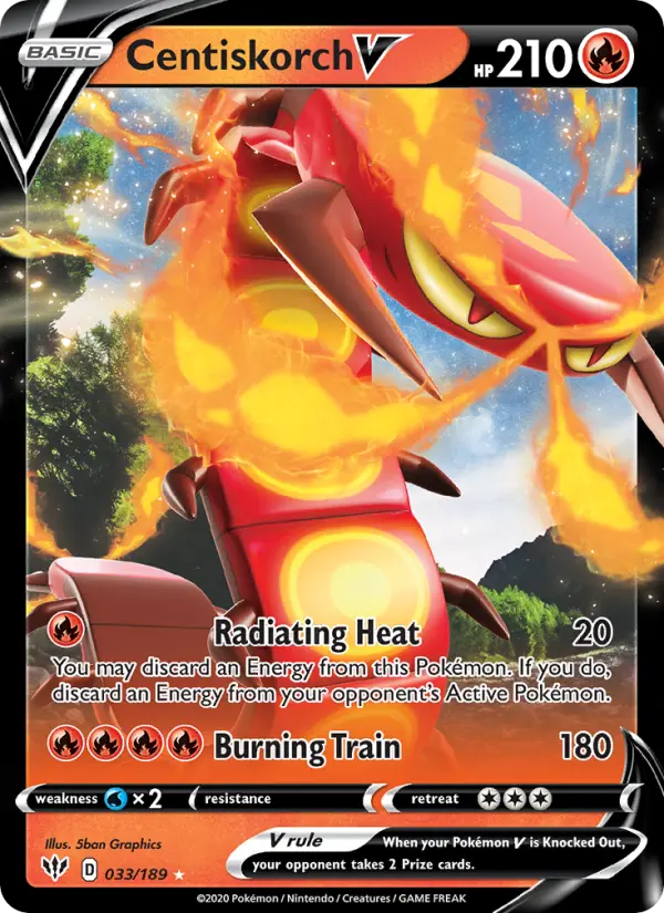 Centiskorch V #33 — Darkness Ablaze