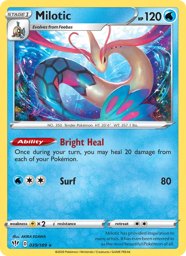 Milotic #39 — Darkness Ablaze