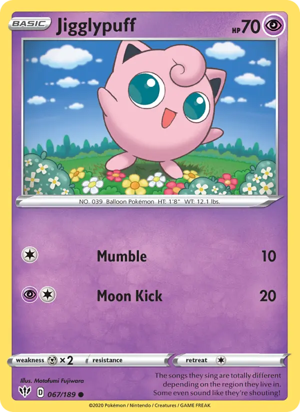 Jigglypuff #67 — Darkness Ablaze