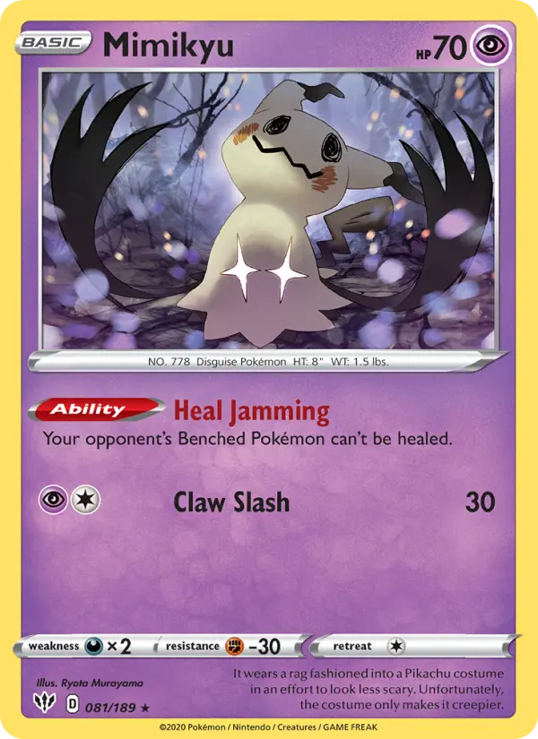 Mimikyu #81 — Darkness Ablaze