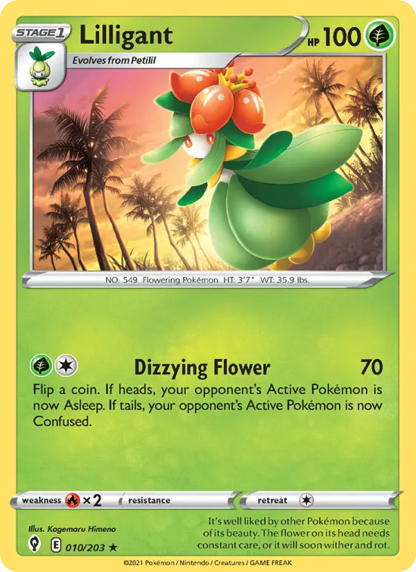 Lilligant #10 — Evolving Skies
