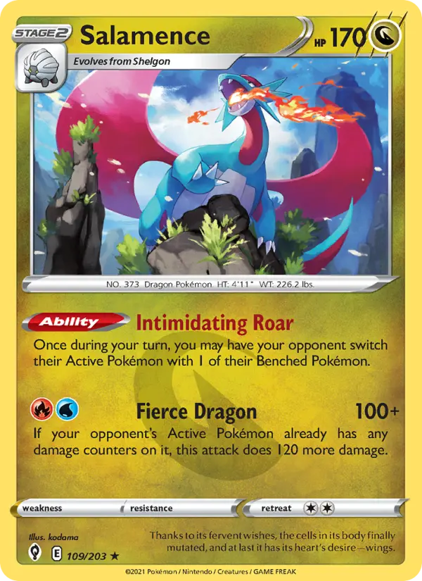 Salamence #109 — Evolving Skies
