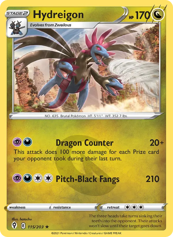 Hydreigon #115 — Evolving Skies