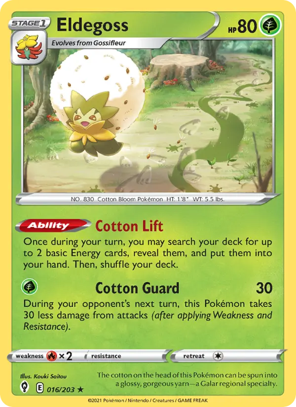 Eldegoss #16 — Evolving Skies