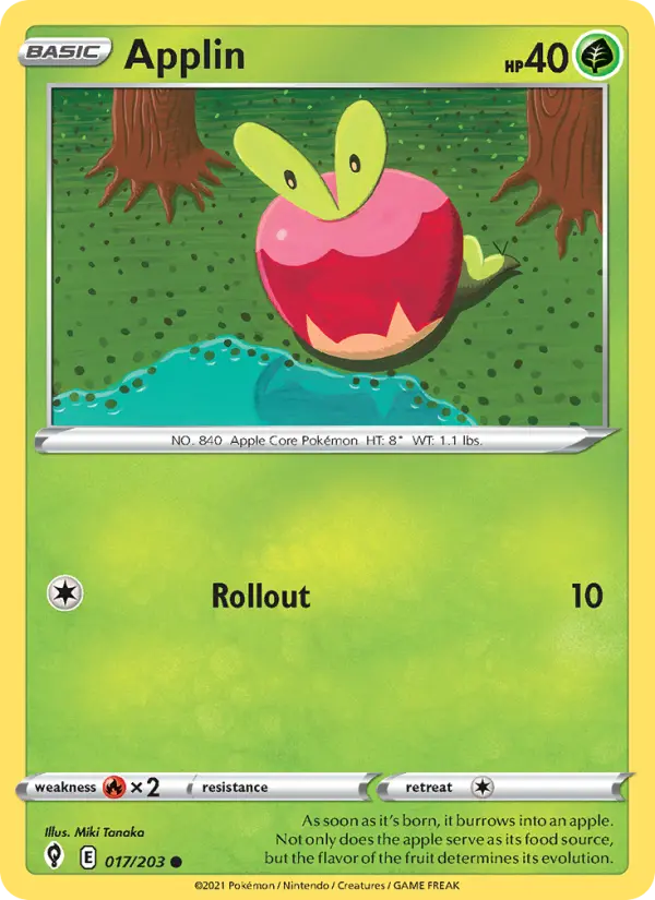Applin #17 — Evolving Skies