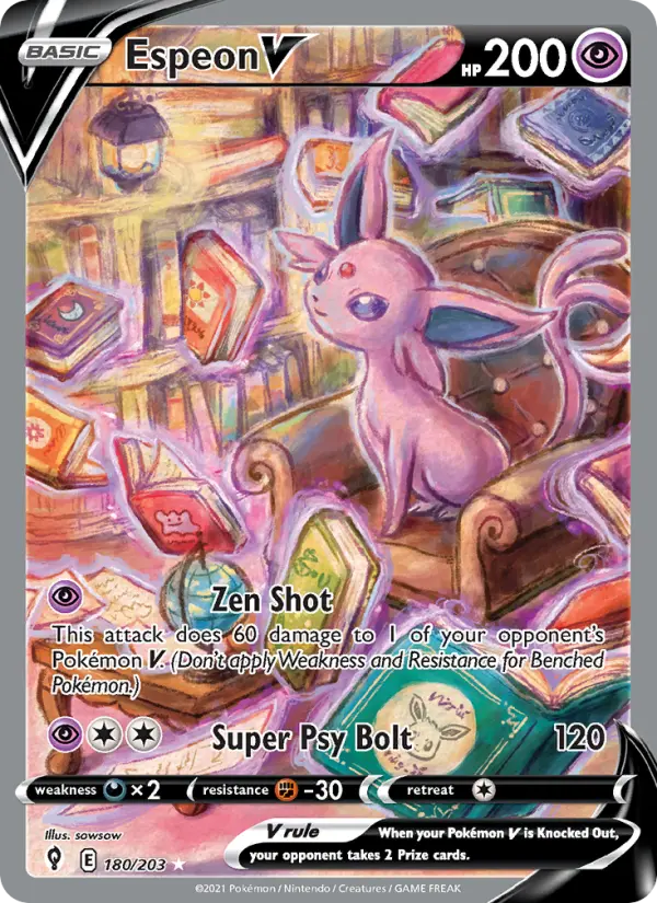 Espeon V #180 — Evolving Skies