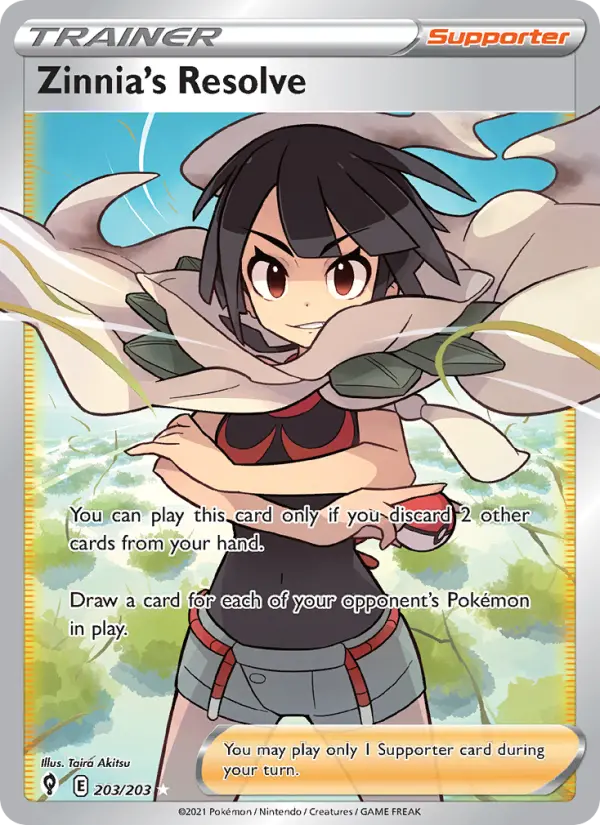 Zinnia's Resolve #203 — Evolving Skies