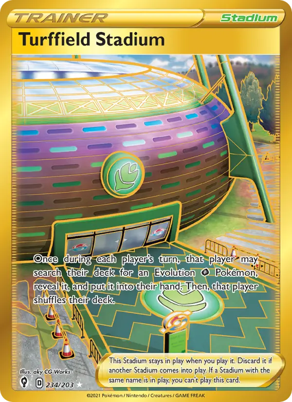 Turffield Stadium #234 — Evolving Skies
