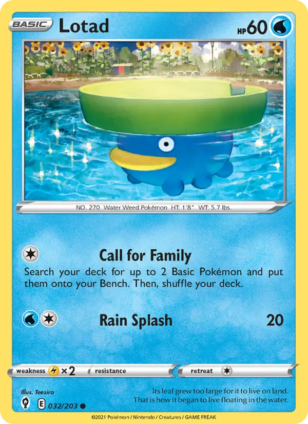 Lotad #32 — Evolving Skies