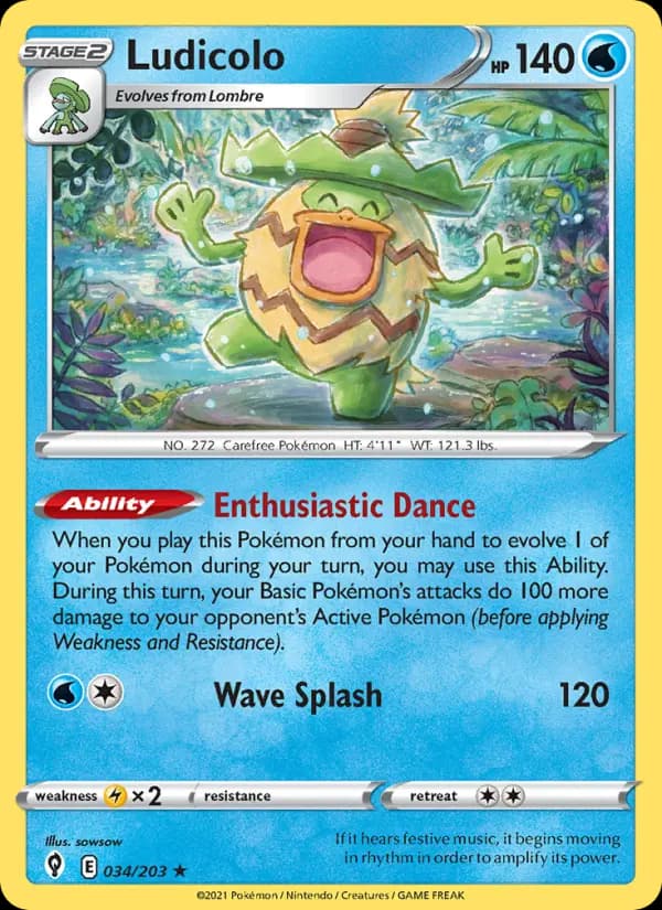 Ludicolo #34 — Evolving Skies